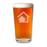Custom Logo Beer Glasses - 16oz Pint