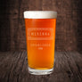 Set of 2 - Personalized Beer Glasses - 16oz Pint