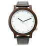 Atlas Ebony | Wood Watch Leather Band Watches Grain and Oak