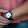 Atlas Ebony | Wood Watch Leather Band Watches Grain and Oak