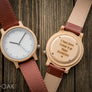 Atlas Maple | Set of 4 Groomsmen Watches Grain and Oak