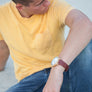Atlas Maple | Wood Watch Leather Band Watches Grain and Oak