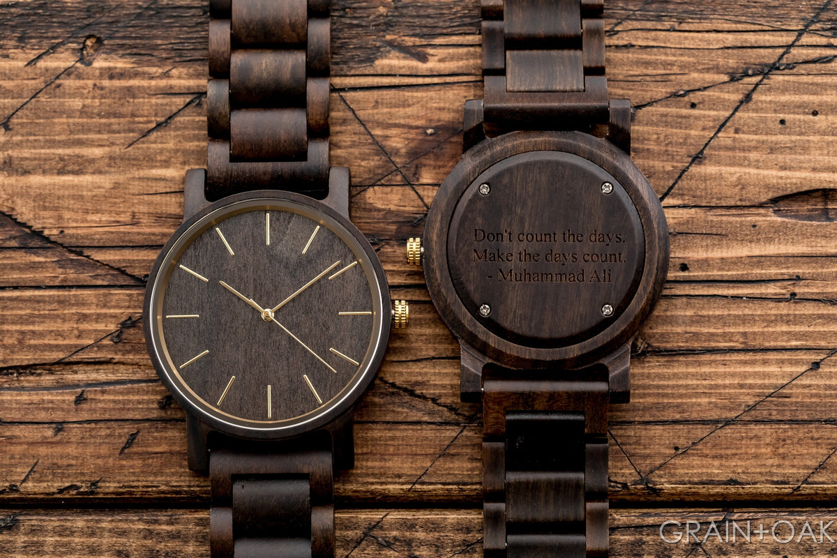 Grain Groomsmen Watches Set Of 10 Grain And Oak Watches Groomsmen