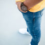 The Burton | Wood Watch Leather Band Watches Grain and Oak