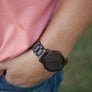 The Cedric Ebony | Wood Watches Wooden Band Watches Grain and Oak