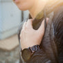 The Cedric Ebony | Wood Watches Wooden Band Watches Grain and Oak