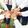 The Cedric Gold | Set of 4 Groomsmen Watches Grain and Oak