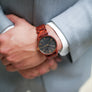 The Cedric Sandalwood | Set of 12 Groomsmen Watches Grain and Oak