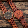 The Cedric Sandalwood | Set of 12 Groomsmen Watches Grain and Oak