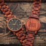 The Cedric Sandalwood | Set of 12 Groomsmen Watches Grain and Oak
