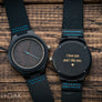 The Christopher Blue | Set of 8 Groomsmen Watches Grain and Oak
