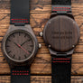 The Christopher Red | Set of 12 Groomsmen Watches Grain and Oak