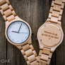 The Classic Maple | Set of 6 Groomsmen Watches Grain and Oak