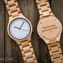 The Classic Maple | Set of 6 Groomsmen Watches Grain and Oak