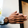 The Gibson | Wood Watch Leather Band Watches Grain and Oak