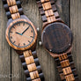 The Olive Blue | Set of 12 Groomsmen Watches Grain and Oak