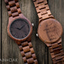 The Oliver Walnut | Set of 8 Groomsmen Watches Grain and Oak