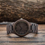 The Ridge Ebony | Set of 8 Groomsmen Watches Grain and Oak