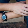 The Ridge Silver | Wood Watch Wooden Band Watches Grain and Oak