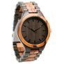 The Ridge Zebrawood + Ebony | Set of 8 Groomsmen Watches Grain and Oak