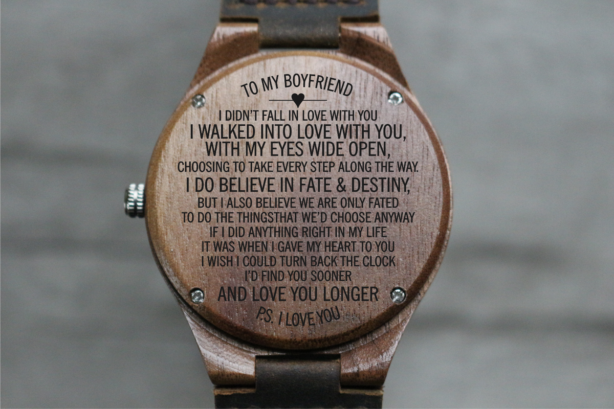 boyfriend wood watch