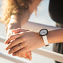 Winslet Frost | Women's Wood Watch Leather Band Watches Grain and Oak