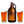 Personalized Amber Beer Growler and Pint Glass Set