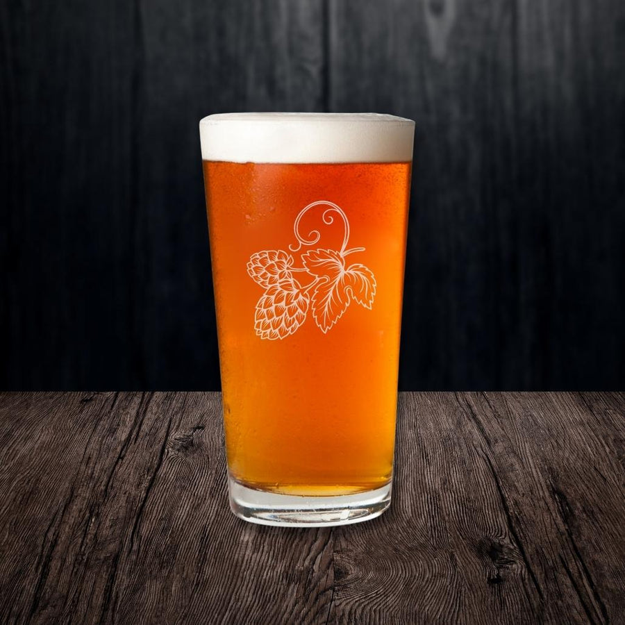 Custom Logo Beer Glasses - 16oz Pint