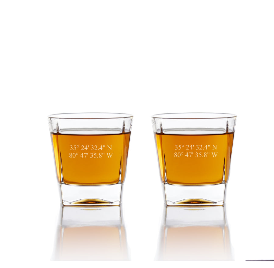 Personalized Whiskey Glasses