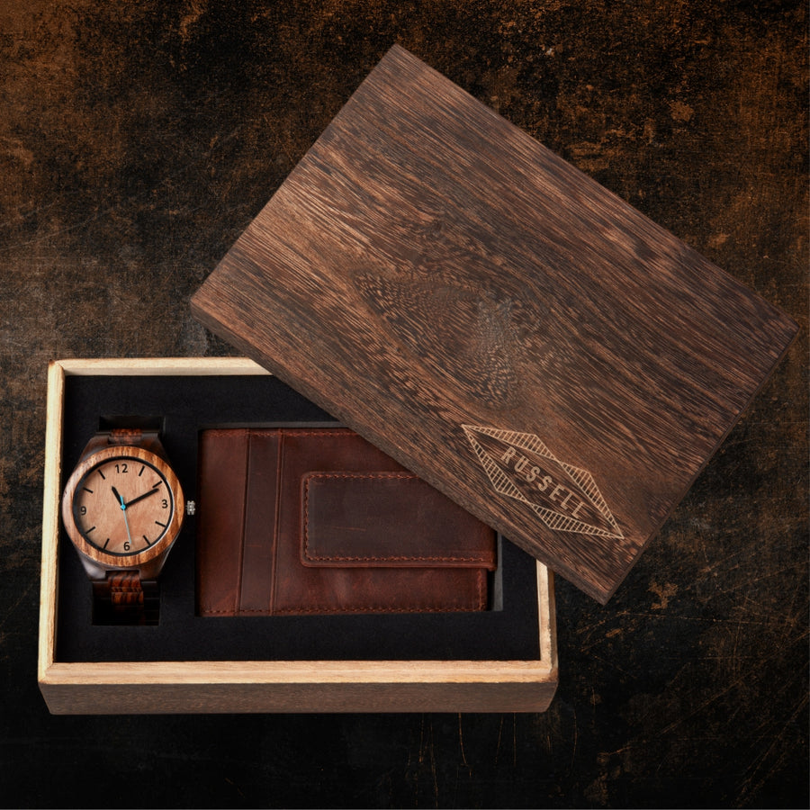 Personalized Wooden Gift Box - Diamond
