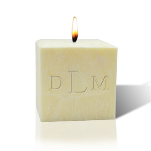 3" Unscented Palm Wax Candle