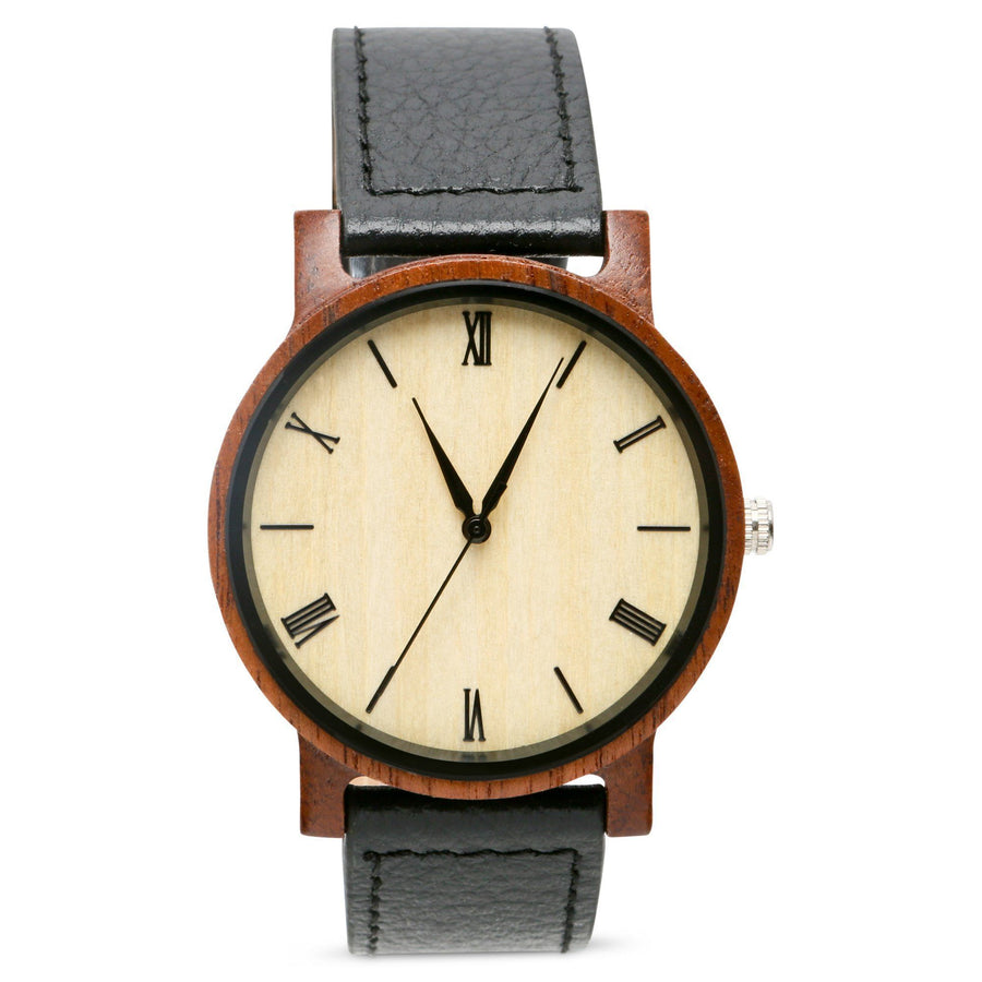 Anderson Walnut | Set of 4 Mens Watches Grain and Oak