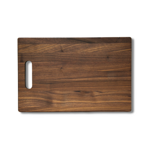 Personalized Walnut Cutting Board with Handle (11" x 16")
