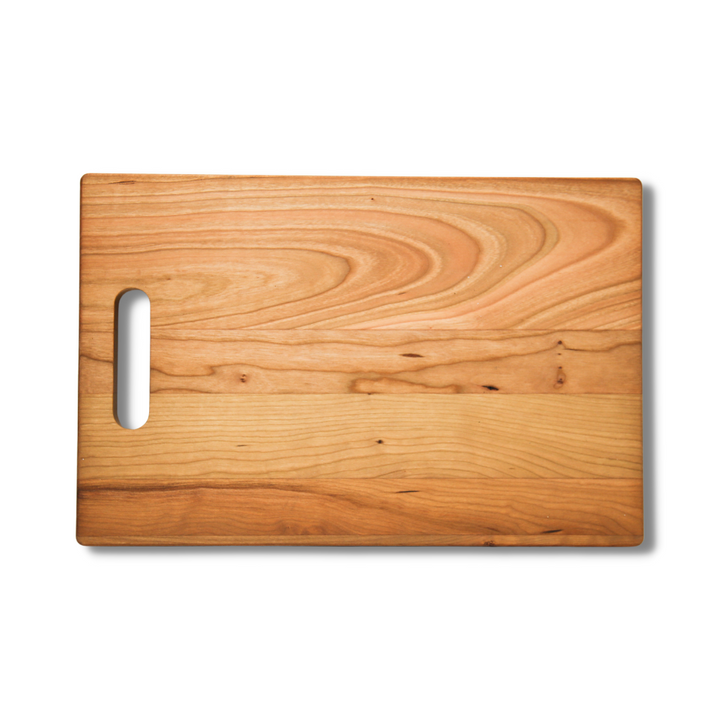Personalized Cherry Cutting Board with Handle (11" x 16")