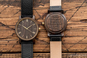 The Anderson Ebony | Set of 9 Mens Watches Grain and Oak