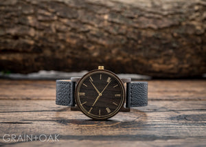 The Anderson Ebony | Set of 9 Mens Watches Grain and Oak