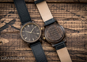 The Anderson Ebony | Set of 9 Mens Watches Grain and Oak