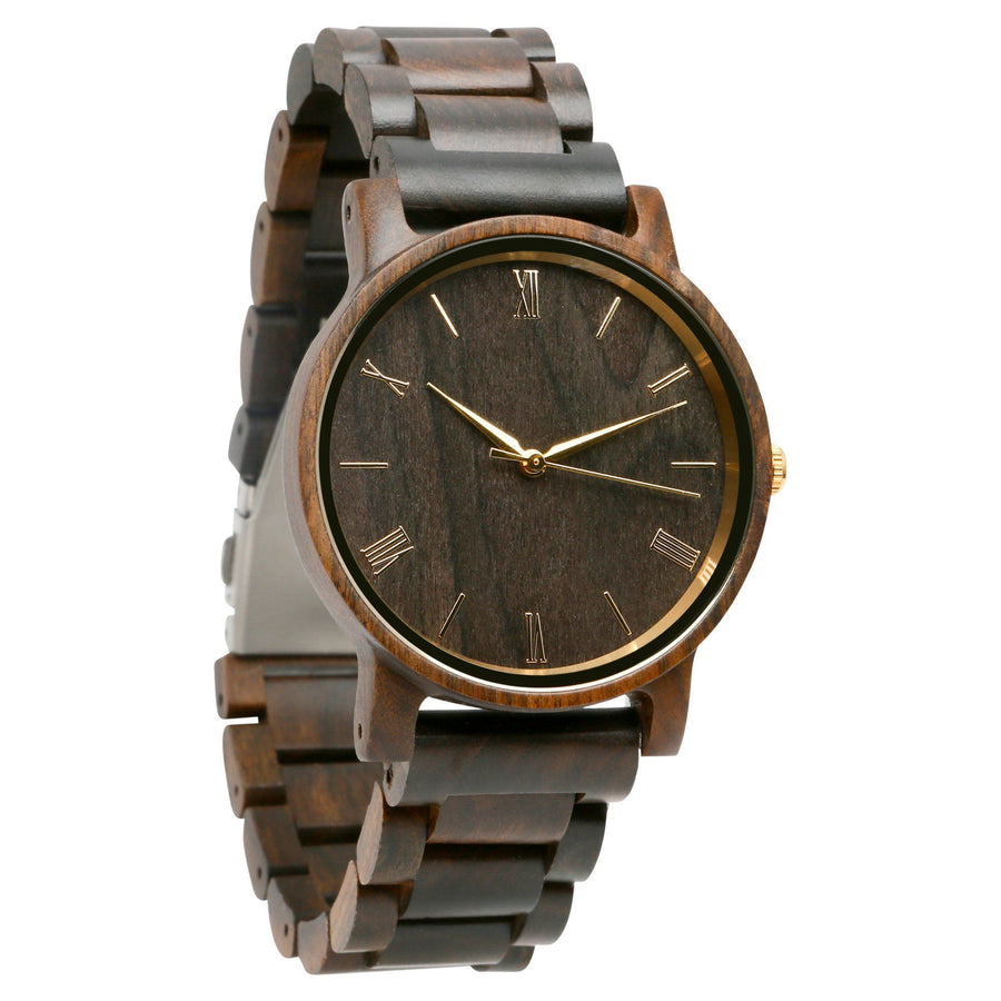 The Cedric Gold | Set of 10 Groomsmen Watches Grain and Oak
