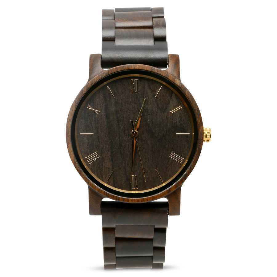 The Cedric Gold | Set of 4 Groomsmen Watches Grain and Oak