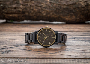 The Cedric Gold | Set of 7 Groomsmen Watches Grain and Oak