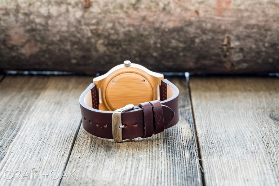 The Chester | Set of 8 Groomsmen Watches Grain and Oak