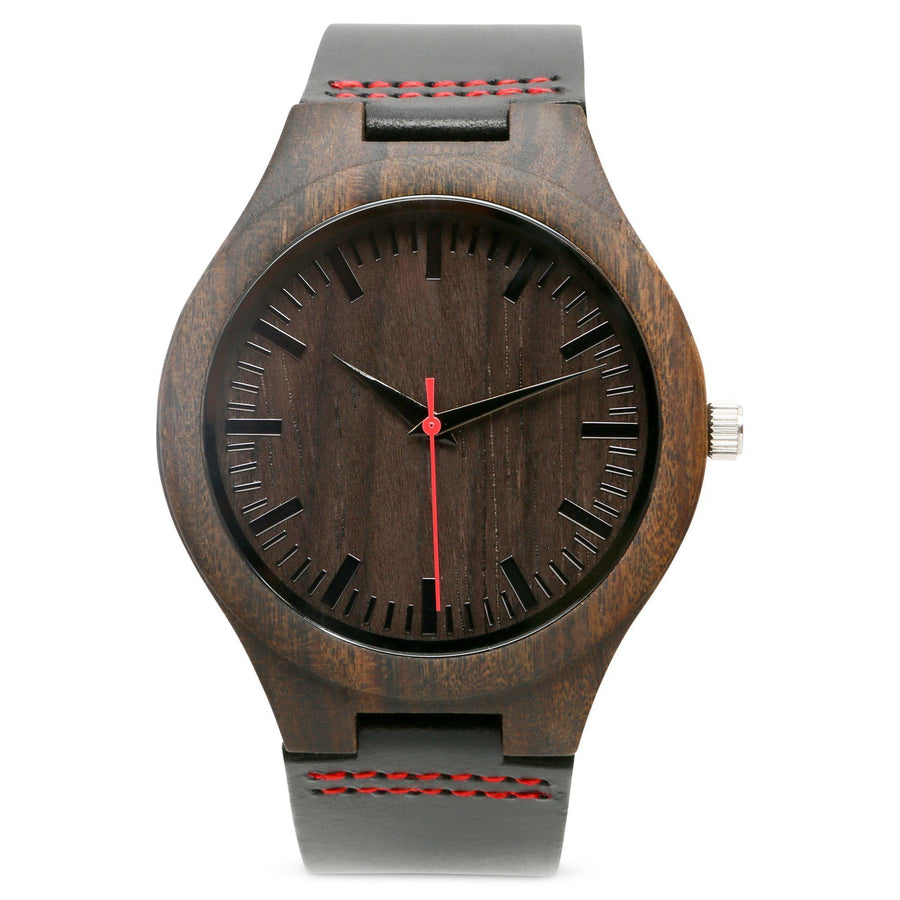 The Christopher Red | Set of 12 Groomsmen Watches Grain and Oak