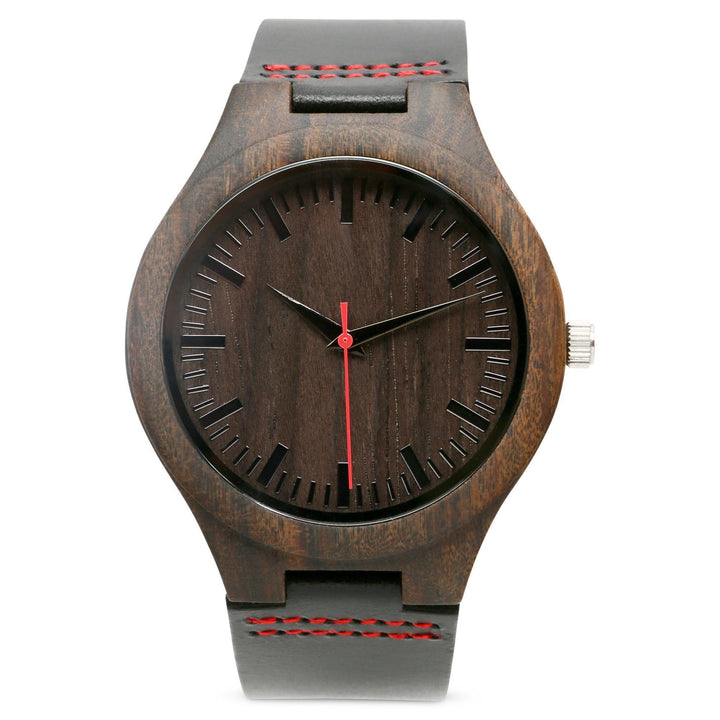 The Christopher Red | Set of 5 Groomsmen Watches Grain and Oak