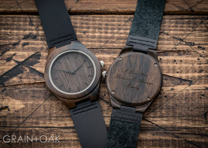The Christopher | Set of 4 Groomsmen Watches Grain and Oak