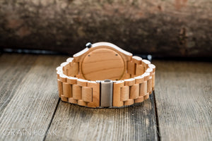 The Classic Maple | Set of 4 Groomsmen Watches Grain and Oak