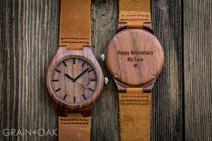 The Gibson | Set of 7 Groomsmen Watches Grain and Oak