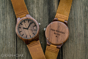 The Gibson | Set of 9 Groomsmen Watches Grain and Oak