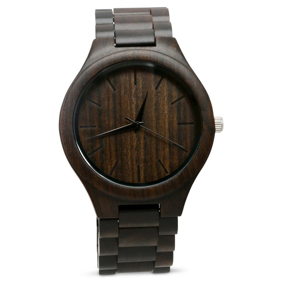 The Nash | Wood Watch Wooden Band Watches Grain and Oak
