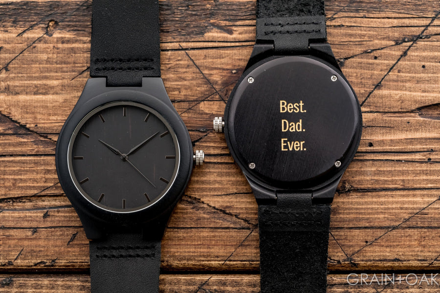 Groomsmen Watches Set of 10 North Ebony – Grain+Oak