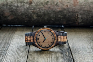 The Olive Blue | Set of 10 Groomsmen Watches Grain and Oak